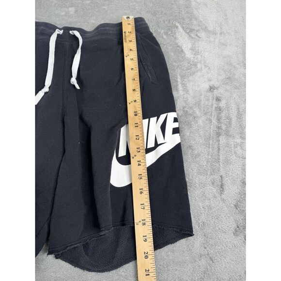 Nike Sportswear Alumni Men's French Terry Shorts Size Medium Black - Picture 11 of 12